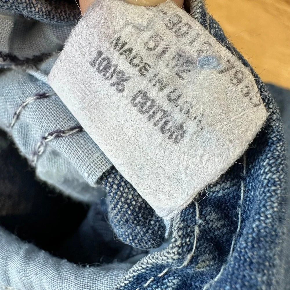 Vintage Oshkosh Jean Denim Toddler Overalls Boys 3T